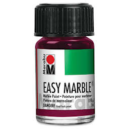 Marabu Easy Marble Paint - Blackberry, 15 ml