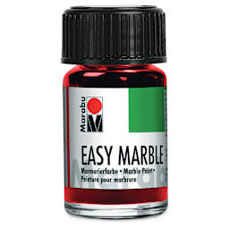 Marabu Easy Marble - Cherry Red, 15 ml