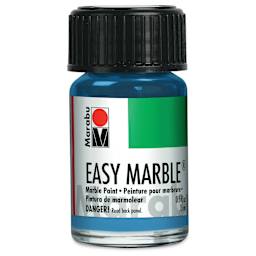 Marabu Easy Marble Paint - Steel Blue, 15 ml