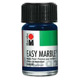 Marabu Easy Marble - Night Blue, 15 ml