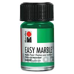 Marabu Easy Marble Paint - Emerald, 15 ml
