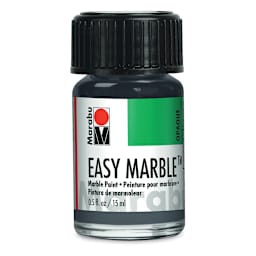Marabu Easy Marble - Antique Silver, 15 ml