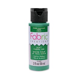 Plaid Fabric Creations Soft Fabric Ink - Shamrock, 2 oz