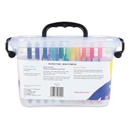 Tulip Fabric Crafter's Kit - Back of Tub showing label
