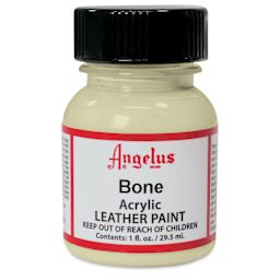 Angelus Acrylic Leather Paint - Bone, 1 oz