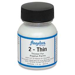 Angelus Leather Paint - 1 oz, 2-Thin (Clear)