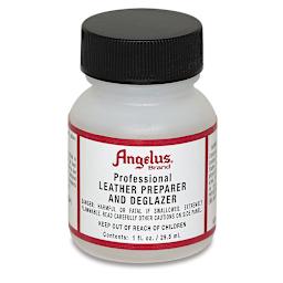 Angelus Leather Paint - 1 oz, Leather Preparer and Deglazer