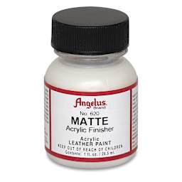 Angelus Leather Paint - 1 oz, Acrylic Finisher - Matte