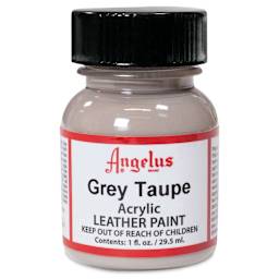 Angelus Acrylic Leather Paint - Grey Taupe, 1 oz