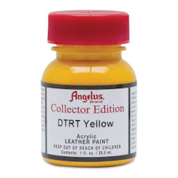 Angelus Acrylic Leather Paint - DTRT Yellow, Collector Edition, 1 oz