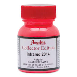 Angelus Acrylic Leather Paint - Infrared 2014, Collector Edition, 1 oz
