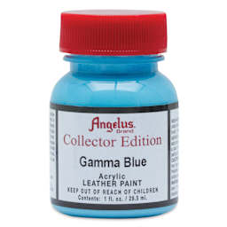 Angelus Acrylic Leather Paint - Gamma Blue, Collector Edition, 1 oz