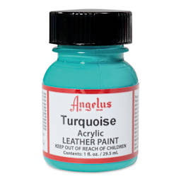 Angelus Leather Paint - 1 oz, Turquoise