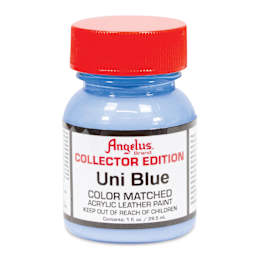 Angelus Leather Paint - Uni Blue (Collector Edition), 1 oz