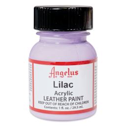 Angelus Acrylic Leather Paint - Lilac, 1 oz