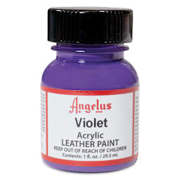 Angelus Leather Paint - 1 oz, Violet