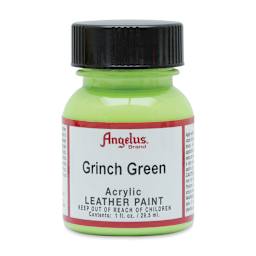 Angelus Acrylic Leather Paint - Grinch Green, 1 oz
