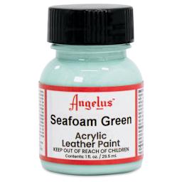 Angelus Acrylic Leather Paint - Sea Foam Green, 1 oz