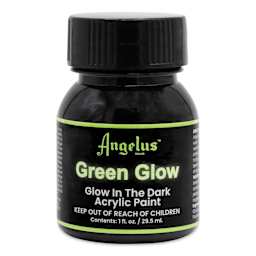Angelus Glow in the Dark Acrylic Paint - 1 oz - front of packaging
