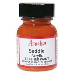 Angelus Acrylic Leather Paint - Saddle, 1 oz