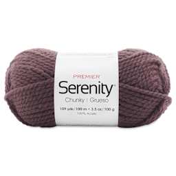 Premier Yarn Serenity Chunky Solids Yarn - Plum