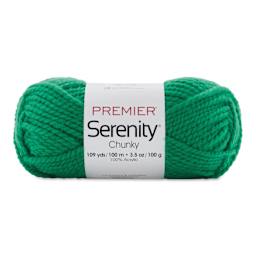 Premier Yarn Serenity Chunky Solids Yarn - Holly, 109 yds