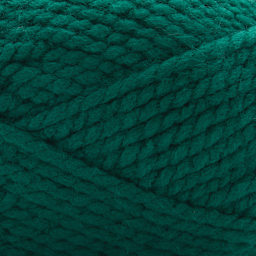 Premier Yarn Serenity Chunky Solids Yarn - Hunter, 109 yds close up to show texture