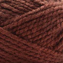 Premier Yarn Serenity Chunky Solids Yarn - Coffee, 109 yds close up to show texture