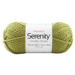 Premier Yarn Serenity Chunky Solids Yarn - Clover