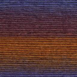 Lion Brand Landscapes Yarn - Mountain Range - finished knitting pattern example