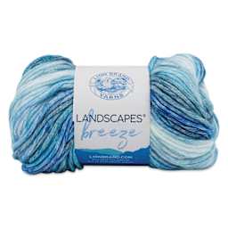 Lion Brand Landscapes Breeze Yarn - Bay, 157 yds