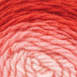 Lion Brand Mandala Gradient Yarn - Red - close-up