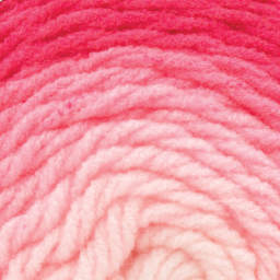 Lion Brand Mandala Gradient Yarn - Hot Pink - close-up