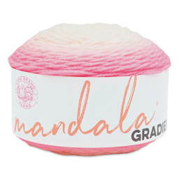 Lion Brand Mandala Gradient Yarn - Light Pink, 295 yds