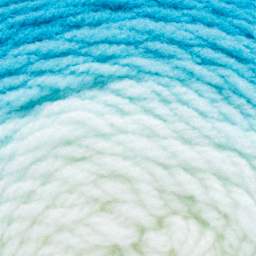 Lion Brand Mandala Gradient Yarn - Aqua - close-up