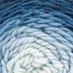 Lion Brand Mandala Gradient Yarn - Steel Blue - close-up