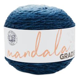 Lion Brand Mandala Gradient Yarn - Steel Blue, 295 yds