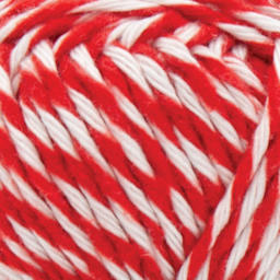 Lion Brand DIY Glow Twist Yarn - Red - close-up