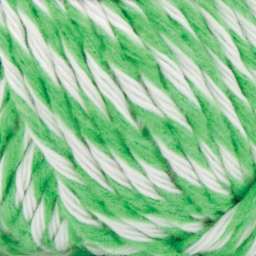 Lion Brand DIY Glow Twist Yarn - Green - close-up