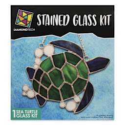 Diamond Tech Stained Glass Kit - Sea Turtle - front of packaging