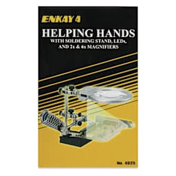 Enkay Helping Hands Magnifier with Soldering Station - front of packaging