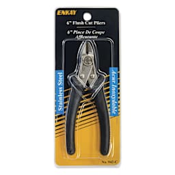 Enkay Flush Cut Pliers - 6" - front of packaging