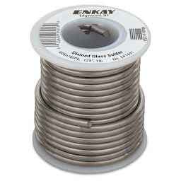 Enkay Stained Glass Solder - 1 lb, 1/8" Spool, standing