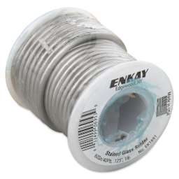 Enkay Stained Glass Solder - 1 lb, 1/8" Spool, wrapped