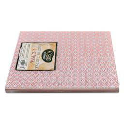 Mosaic Mercantile Opalescent Glass Pack - Red and Pink, 8" x 8", Pkg of 3