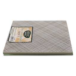 Mosaic Mercantile Opalescent Glass Pack - Brown, 8" x 8", Pkg of 3