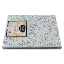 Mosaic Mercantile Opalescent Glass Pack - Taupe, 8" x 8", Pkg of 3