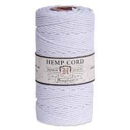 Hemptique Hemp Cord Spool - White, 1.8 mm x 205 ft