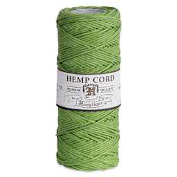 Hemptique Hemp Cord Spool - Lime Green, 1 mm x 205 ft, 20 lb