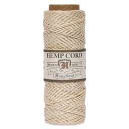 Hemptique Hemp Cord Spool - Natural, 0.5 mm x 205 ft